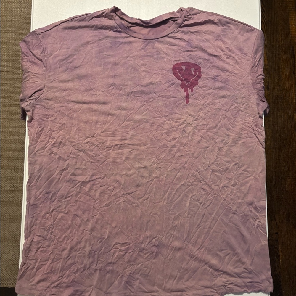 Everything Will Be Okay Subtle Tie Dye Short Sleeve Tee